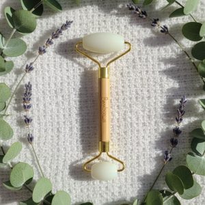 Bamboo Switch | Bamboo Facial Roller | Opalite Stone | Self Care