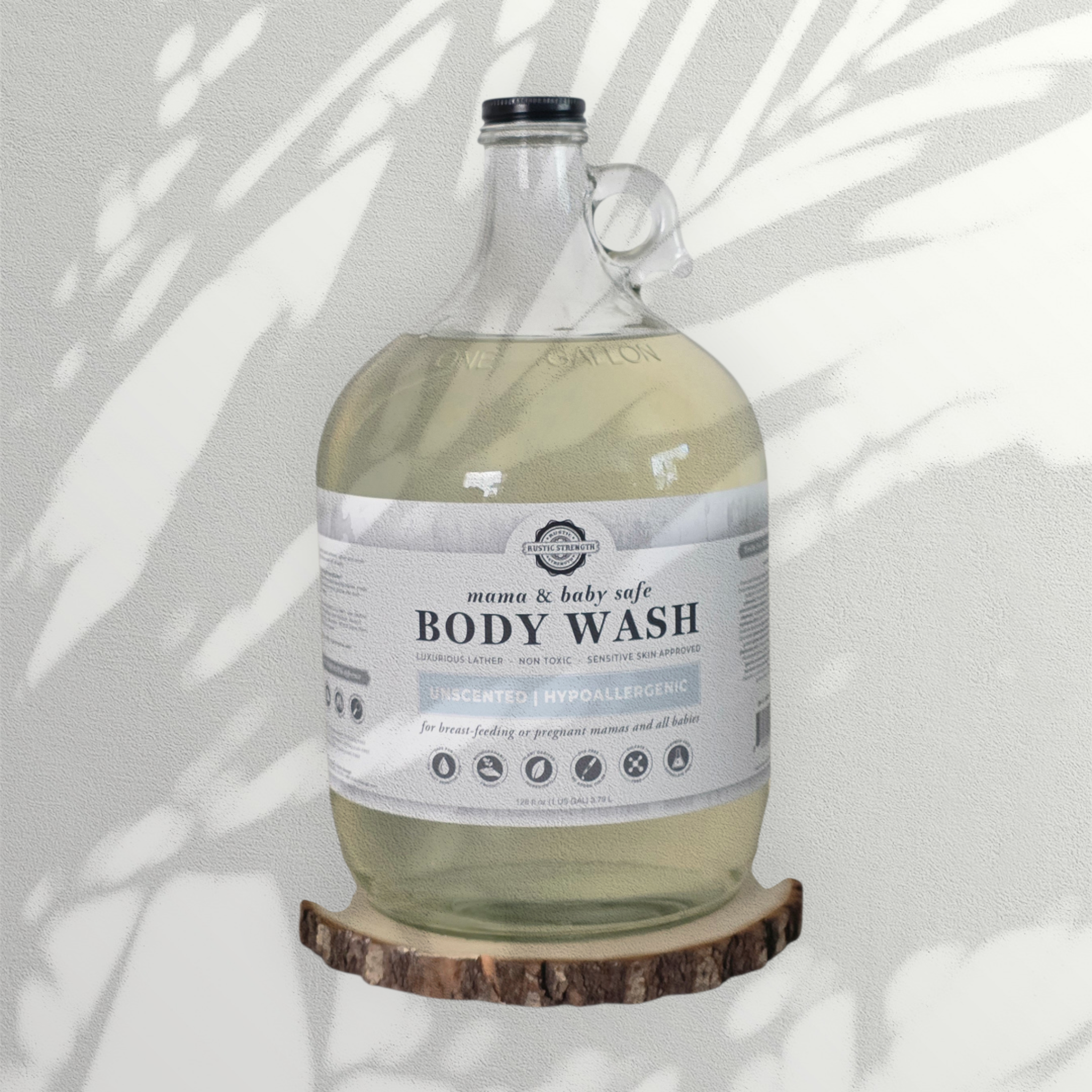 Rustic Strength | Mama & Baby Safe Body Wash - Unscented | Refill - Image 2